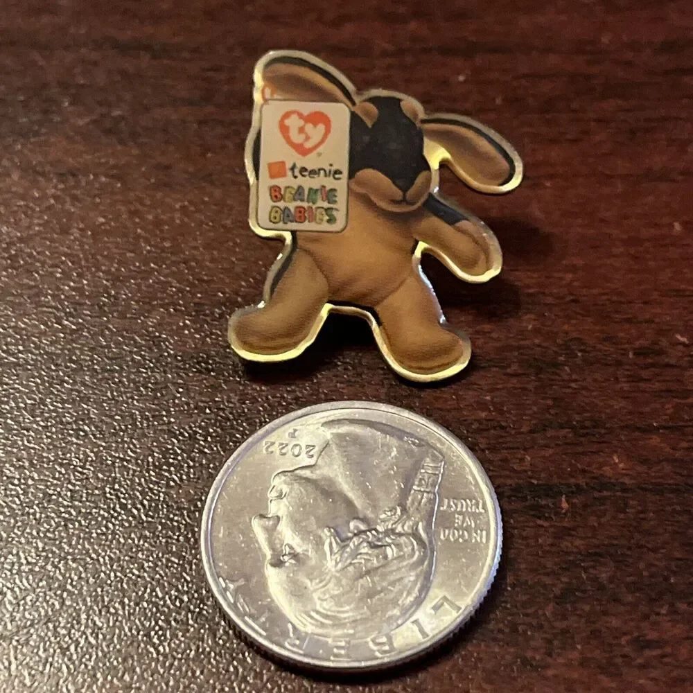 McDonald’s Ty Teenie Beanie Babies Dog Employee‎ Lapel Hat Pin